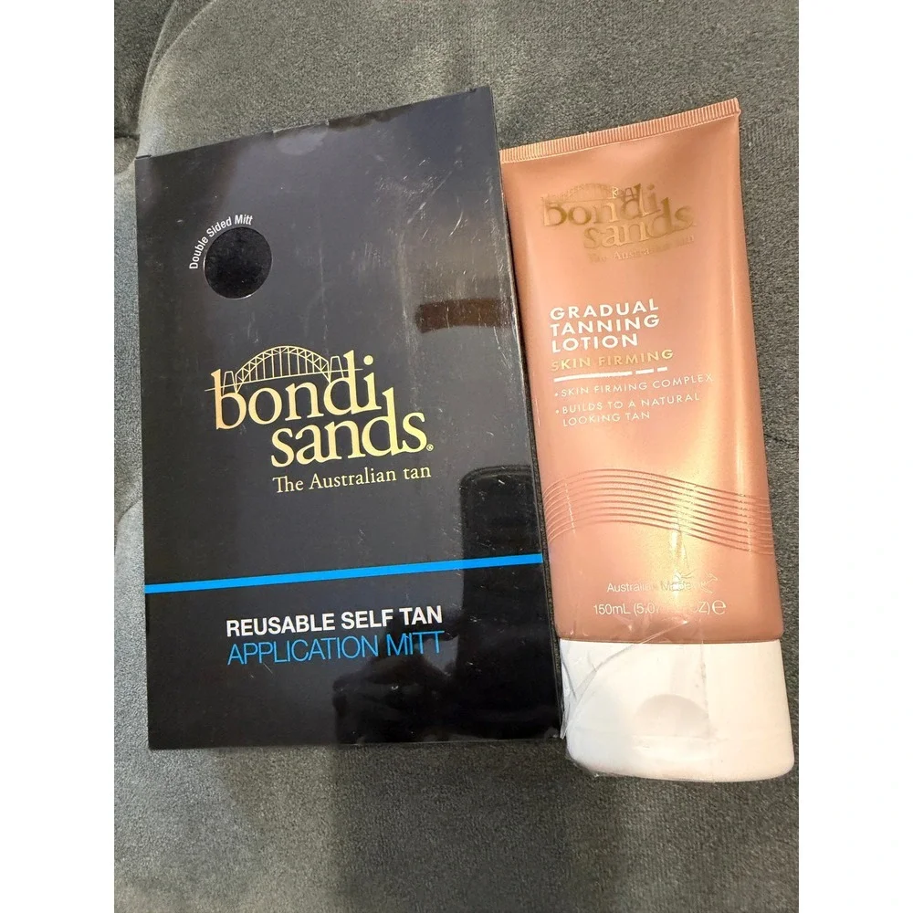 Bondi Sands Gradual Tanning Lotion Skin Firming 150ml & Self Tan Mitt Set
